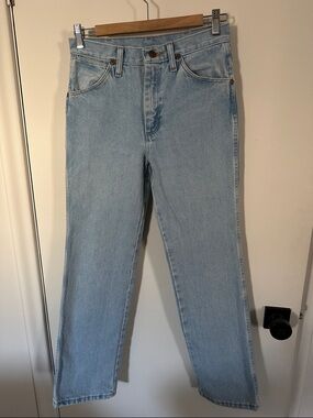 Wrangler Light Blue Straight Leg Jeans